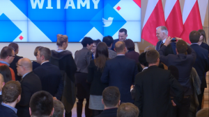 Noworoczny #TweetupKPRM Spotkanie Premier Beaty Szydło z dziennikarzami. fot. ŚWIECZAK