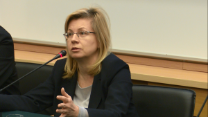 dr hab. Anna Machnikowska, prof. UG Konferencja „Granice niezawisłości sędziów i niezależności sądów?” fot. ŚWIECZAK