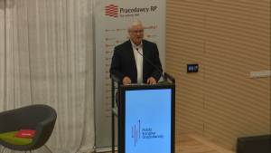 prof. J. Hausner, przewodniczący Rady programowej PKG III Polski Kongres Gospodarczy – Stop biurokratyzmowi! fot. ŚWIECZAK