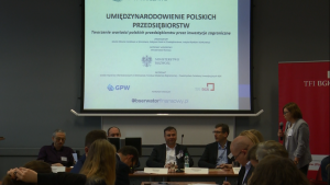 Konferencja naukowa SGH - Umiędzynarodowienie polskich przedsiębiorstw. fot. ŚWIECZAK