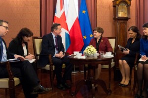 Spotkanie premier Beaty Szydło z premierem Davidem Cameronem fot. ŚWIECZAK