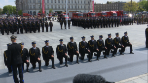 Obchody Dnia Strażaka 2016 oraz promocja oficerów Państwowej Straży Pożarnej w Warszawie fot. ŚWIECZAK