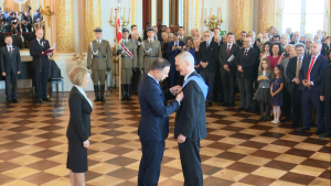 Prezydent Duda wręczył Ordery Orła Białego fot. ŚWIECZAK