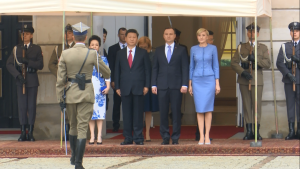 Oficjalne powitanie Przewodniczącego Chińskiej Republiki Ludowej Xi Jinpinga z Małżonką fot. ŚWIECZAK