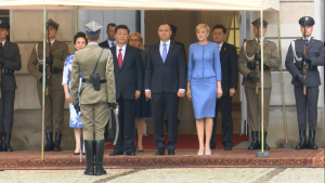 Oficjalne powitanie Przewodniczącego Chińskiej Republiki Ludowej Xi Jinpinga z Małżonką fot. ŚWIECZAK