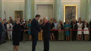 Prezydent przyznał Ordery Odrodzenia Polski działaczom opozycji demokratycznej fot. ŚWIECZAK