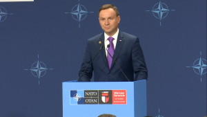 Prezydent Duda podsumował Szczyt NATO w Warszawie fot. ŚWIECZAK
