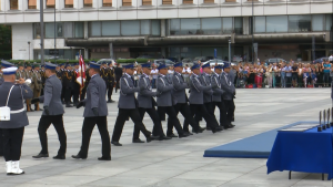 Święto Policji 2016 na Pl. Piłsudskiego - ślubowanie oraz promocja absolwentów fot. ŚWIECZAK