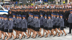 Święto Policji 2016 na Pl. Piłsudskiego - ślubowanie oraz promocja absolwentów  fot. ŚWIECZAK