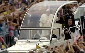 Papież Franciszek modlił się przed Cudownym Obrazem fot. ŚWIECZAK