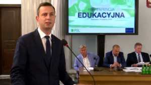 Władysław Kosiniak-Kamysz, Przewodniczący Klubu Parlamentarnego PSL, Prezes PSL, Konferencja edukacyjna PSL fot. ŚWIECZAK