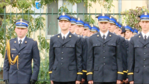 Inauguracja roku akademickiego 2016/2017, Ślubowanie strażaków w służbie kandydackiej Szkoły Głównej Służby Pożarniczej fot. ŚWIECZAK 