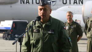 gen. dyw. Jan Śliwka AWACS nad wschodnią flanką NATO fot. ŚWIECZAK