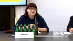 Beata Łaciak, członkini zarządu Instytutu Spraw Publicznych Konferencja „Doświadczenia stosowania ustawy o petycjach” fot. ŚWIECZAK