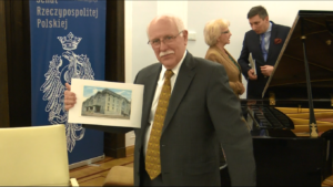 dr Alvin Mark Fountain, konsul honorowy RP w Raleigh, Północna Karolina (USA) Konferencja „Ignacy Jan Paderewski – wielki artysta” fot. ŚWIECZAK